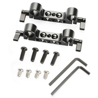 SmallRig Super Lightweight 15mm Rod Clamp (2pcs) 2061