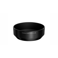 OM System Lens Hood LH-49B for M.Zuiko 25mm f/1.8 Lens Black