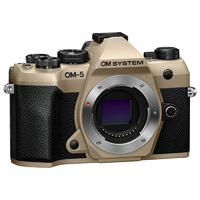 OM SYSTEM OM-5 Mark II Mirrorless Camera - Sand Beige