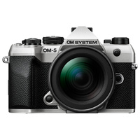OM SYSTEM OM-5 Mark II with M.Zuiko Digital ED 12-45mm f/4 Pro Lens - Silver