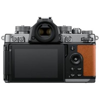 Nikon Z f Mirrorless Camera Body (Silver) Cognac Brown