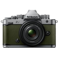 Nikon Z f Silver/Moss Green with NIKKOR Z 40mm f/2 (SE) Lens
