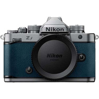 Nikon Z f Silver/Indigo Blue with NIKKOR Z 40mm f/2 (SE) Lens