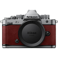 Nikon Z f Silver/Bordeaux Red with NIKKOR Z 40mm f/2 (SE) Lens