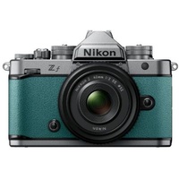 Nikon Z f Silver/Teal Blue with NIKKOR Z 40mm f/2 (SE) Lens