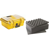 Pelican 1400 Camera Case with Foam - Yellow