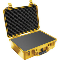 Pelican 1500 Camera Case with Foam - Yellow