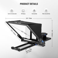 Neewer X17 II Teleprompter-For Tablet/Phone (AZ)