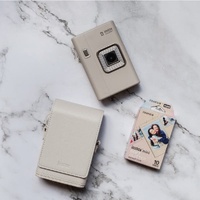Fujifilm Instax LiPlay+ Instant Camera Bundle - Sand Beige