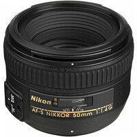 Nikon AF-S Lens 50mm f/1.4G Lens 
