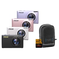 Firefly PIXUS Digital Camera Kit w/32GB Card & Case - White