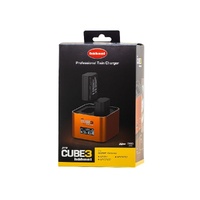Hahnel Pro Cube 3 Dual Charger  - Sony