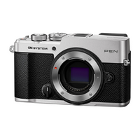 OM SYSTEM PEN Mirrorless Camera Body Only - Silver