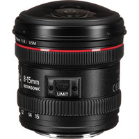 Canon EF 8-15mm f/4L USM Fisheye Lens