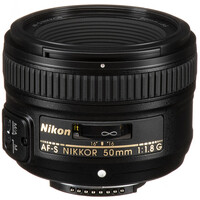 Nikon AF-S 50mm f/1.8G Lens 