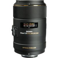 Sigma 105mm f/2.8 EX DG OS HSM Macro Lens - Nikon Mount