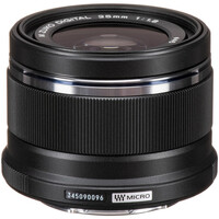 Olympus M.Zuiko 25mm f/1.8 Lens - Black