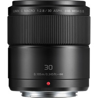 Panasonic Lumix G 30mm f/2.8 ASPH MEGA OIS Macro Lens 