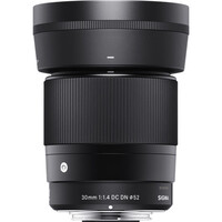 Sigma 30mm f/1.4 DC DN Contemporary Lens for Sony E-Mount