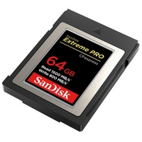 SanDisk 64GB Extreme Pro CFexpress Type B Memory Card