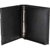 Vue-All Archival Safe Black T-Binder with 1" O-Ring