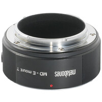Metabones Minolta MD Lens to Sony E-mount Camera T Adapter - Black