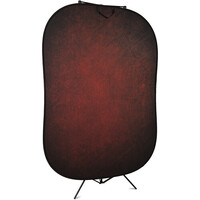 Lastolite Collapsible Vintage Background 1.5m x 2.1m - Aubergine/Crimson