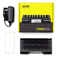Maha Powerex MH-C980 Turbo Eight AA/AAA Battery Charger Analyser