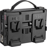 IDX System Technology VL-2 Endura-type Lithium-Ion Battery Charger, 2-Channel Sequential Charging - 60W