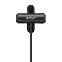 Sony ECM-LV1 Compact Stereo Lavalier Microphone with 3.5mm TRS Connector