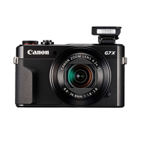 Canon G7 X II Camera Vlogging Kit Includes Microphone + Tripod with Remote