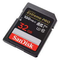 SanDisk Extreme Pro 32GB SDHC UHS-I 100MB/s Memory Card - V30
