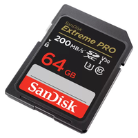 SanDisk Extreme Pro 64GB SDXC UHS-I 200MB/s Memory Card - V30