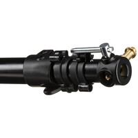 Manfrotto 098B Wall Mounting Boom Arm, Black - 1.2-2.1m