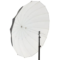 Xlite Deep Parabolic Black / White Umbrella 130cm