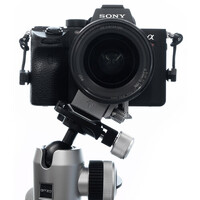 Silence Corner Atoll S Rotating Camera Collar for Select Sony Mirrorless Cameras - Silver