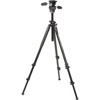 Manfrotto 290 Dual Tripod 3 + MH804-3W - 3 Way Head - Ex Demo