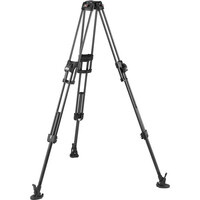 Manfrotto 608 Nitrotech Fluid Head with 645 Fast Twin Carbon Fiber Tripod System and Bag