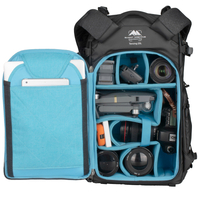 Summit Creative Tenzing 25L Medium Zip Top Camera Backpack - Black