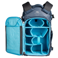 Summit Creative Tenzing 35L Large Zip Top Camera Backpack - Blue