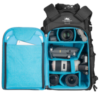 Summit Creative Tenzing 40L Large Roll Top Camera Backpack - Black