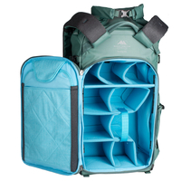 Summit Creative Tenzing 40L Large Roll Top Camera Backpack - Green