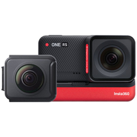Insta360 One RS TWIN Camera with both 360 lens and 4K Lens