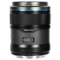 Sirui Sniper 33mm f/1.2 APSC Auto-Focus Lens for Fujifilm X mount - Black/Carbon