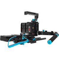 Kondor Blue Komodo Ultimate Rig - Gold Mount Battery - Black