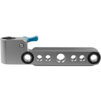 Kondor Blue RED Raptor Top NATO Rail and 15mm Rod Clamp - Space Grey