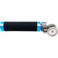 Kondor Blue Quick Release Rosette Hand Grip Set of 2 with Dual Rod Clamp - Space Grey