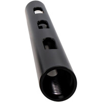 Kondor Blue PPSH 15mm Rod (Threaded M12) 6 Inch - Black, 2 Pack
