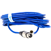 Kondor Blue Mini XLR to XLR for Blackmagic Pocket 4K/6K Camera 7.6m - Blue