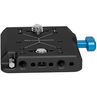 Kondor Blue Mini V-Mount Battery Plate - Raven Black